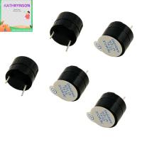 KATHRYNSON 5pcs 5V ค่ะ Piezo Buzzer ขั้ว2ขั้ว 129.5มม. เสียงกริ่งต่อเนื่อง DC SOUNDER เอบีเอสเอบีเอส เสียงกริ่ง