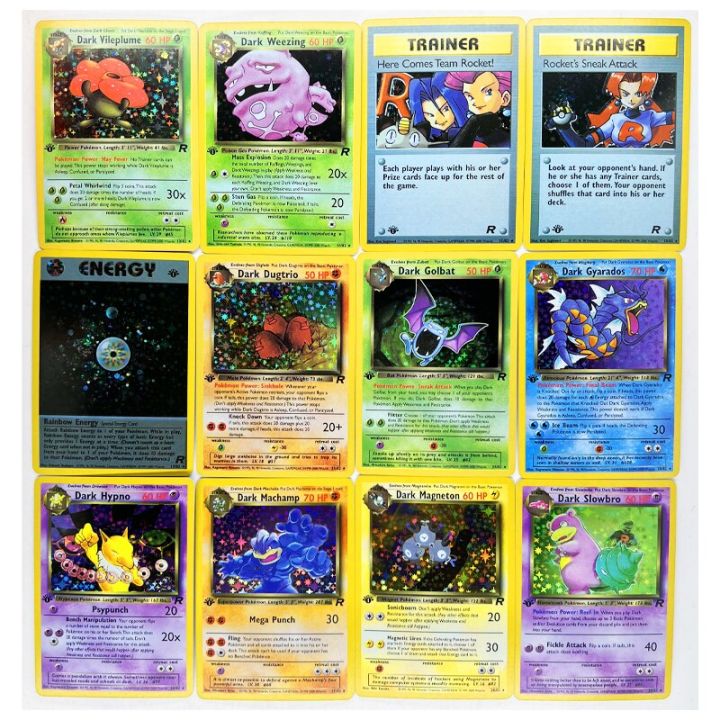 ชิ้น-เซ็ต-pokemon-83-charizard-1997ทีมร็อคเก็ต-gcc-reissue-toys-hoies-hoy-ของสะสมอะนิเมะการ์ดคอลเลกชันเกม