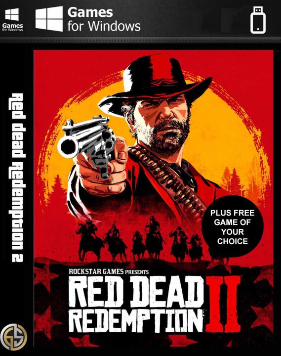 Red Dead Redemption 2 Disc Installer for Windows PC (for Gaming Laptop and  Gaming Desktop)
