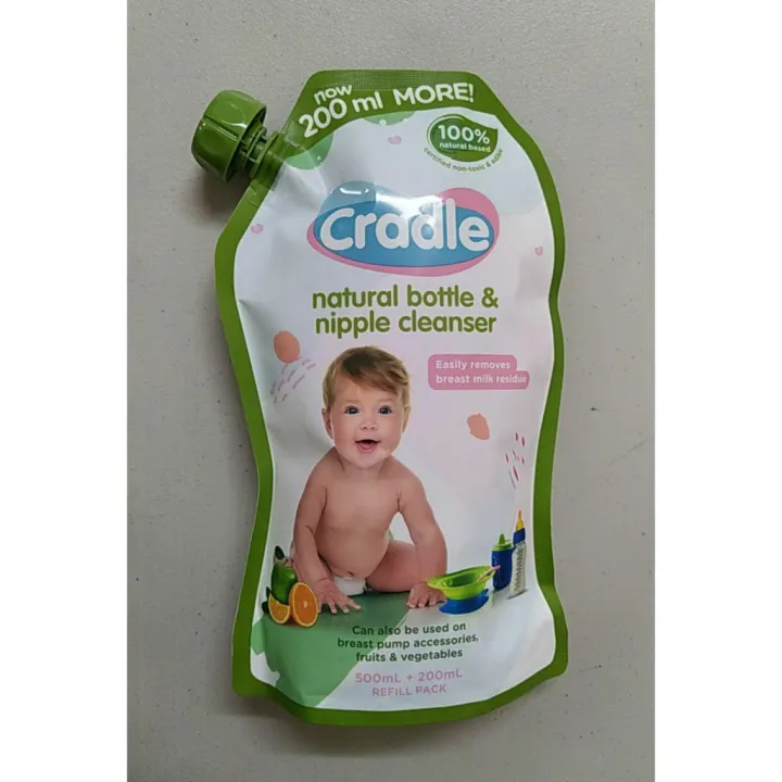 Cradle baby bottle cleanser refill 700ml Lazada PH