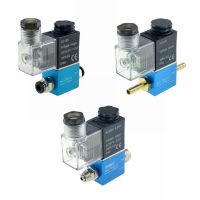 12V 24V 220V Pneumatic Solenoid Valve 2 Position 1/4 Port 2 Way Normally Closed 2V025-08 Air Compressor Magnetic Control Valve Valves