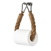 Vintage Toilet Paper Towel Dispenser Wooden Paper Roll Holder for Bathroom Contact Paper Holder Household Storage Rack A