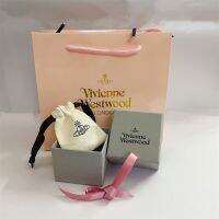 6/►♨Vivienne Westwood Queen สร้อยคอกล่องเก็บเครื่องประดับเคาน์เตอร์แม่สร้อยข้อมือต่างหูแหวนบรรจุภัณฑ์สากลกล่องกระเป๋าถือถุงซานตา