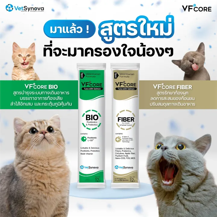 vf-core-อาหารเสริมบำรุงร่างกายแบบเลีย-สำหรับสุนัขและแมว-30-ซอง