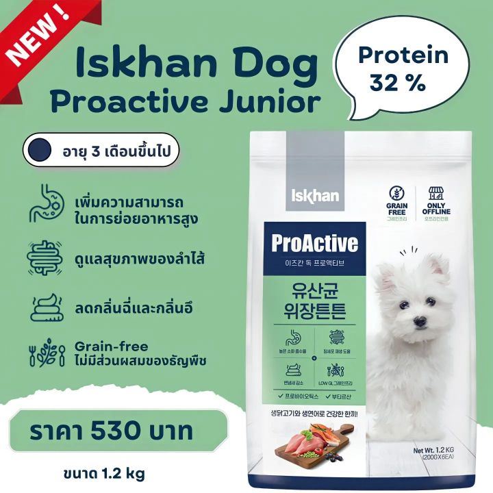 petclub-iskhan-proactive-junior-อาหารเม็ดลูกสุนัข-1-2kg