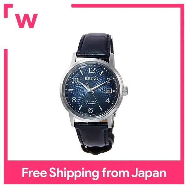 Seiko Watch] Self-winding watch Presage PRESAGE Mechanical self-winding  (with manual winding) Cocktail motif Arabic numeral notation SARY165 Men's  blue | Lazada PH