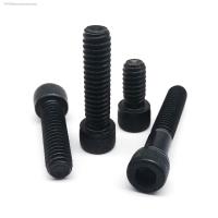 ✵✿ 10/50pc UNF 0 UNC 2 4 5 6 8 10 US Coarse Thread Black Grade 12.9 Alloy Steel Hex Hexagon Socket Allen Head Cap Bolt Screw