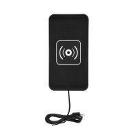 Non-Slip Fast Charging Wireless Car Charger Pad For Iphone X 8 8Plus Samsung S8/S8+/S7/S7Edge/ S6/ Edge/Note8/5