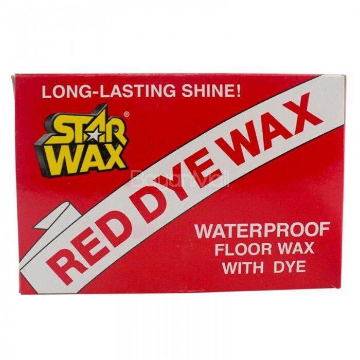 Starwax Floor Wax Dye Red 90g Star Wax Lazada PH