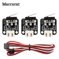 2/5Pcs 3D Printer Accessories X/Y/Z Axis End Stop Limit Switch 3Pin N/O N/C Easy to Use Micro Switch for CR-10 Series Ender-3