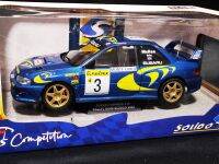 โมเดลรถSubaruimpreza Rally 1/18 โมเดลรถซูบารุอิมเพรสซ่า Solido Subaru impreza 1:18  ราคา ok