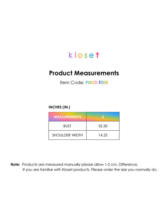 kloset-pm23-t008-pride-parade-t-shir-เสื้อยืด-เสื้อสกรีนลาย-เสื้อkloset-ลายkloset-and-etcetera-เสื้อผู้หญิง-เสื้อคอกลม