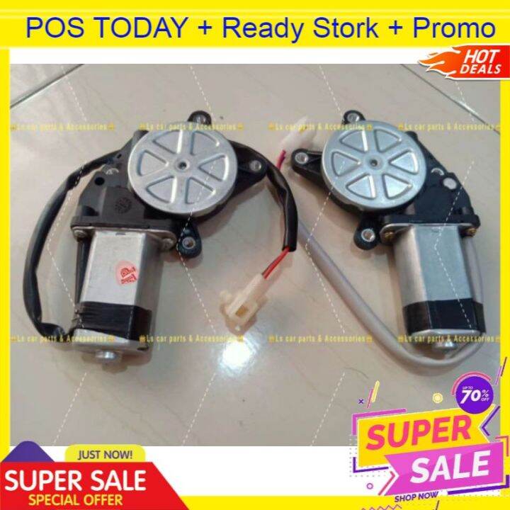 Power Window Motor Waja Besi Wira Myvi Alza Gen2 Door Gear PC Satria Putra Kancil Kelisa Kenari