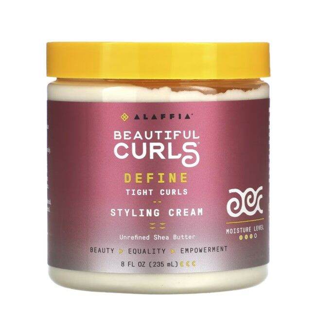 Alaffia, Beautiful Curls, Styling Cream, 8 fl oz | Lazada