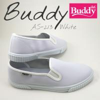 Buddy AS-213 รองเท้าผ้าใบ(PVC)สุภาพสตรีและสุภาพบุรุษ Basic Sport Style