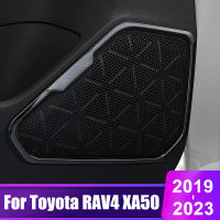 สำหรับ Toyota RAV4 XA50 2019 2020 2021 2022 2023 RAV 4 Hybrid รถประตูเสียงลำโพงฝาครอบทวีตเตอร์สติกเกอร์อุปกรณ์เสริม