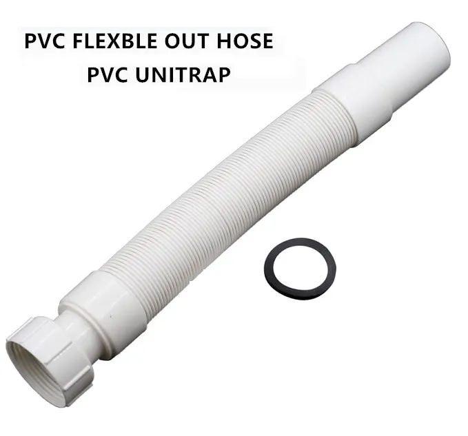 WATERTEC Uni-trap Basin & Kitchen Sink Pvc Flexible Hose 32mm (1 1/4 ...