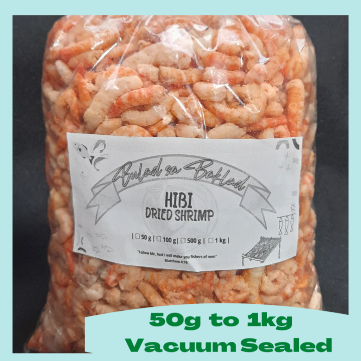 HIBI LAMAN NG HIPON DRIED SHRIMP VARIETIES [SAMAR ] OR [MASBATE] 