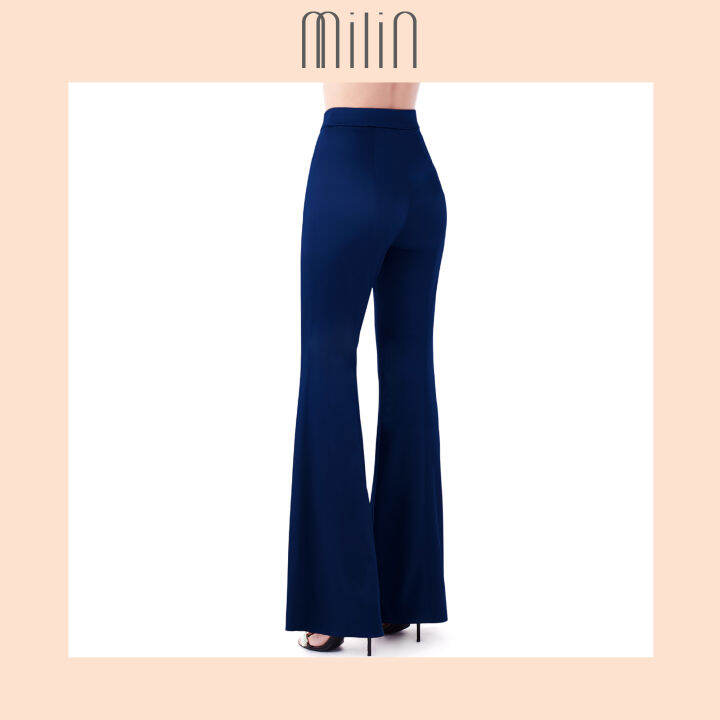 milin-high-waist-flare-silk-satin-pants-กางเกงเอวสูงขายาวผ้าซาติน-camino-pants