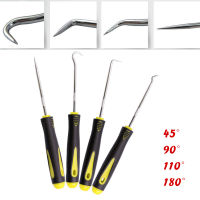 4PCS Hook Oil Seal Fuel Gasket O-Ring Removal Tool Set 3 Styles Precision Screwdriver Set Automotive Pick Set Puller Craft Tools