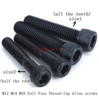 12.9 Grade M12 M14 M16x25/30/40/70 Carbon Steel Full Thread Cap High-strength Allen Screws Head Bolt Hexagon Socket Screw Screw Nut Drivers