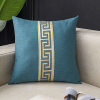 Fyjafon Pillowcase 60x60 Linen Breathable Cushion Cover Decorative edge Pillow Case Blue Yellow Pillowcases 50x5040*60