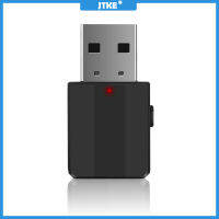 JTKE บลูทูธ5.0ตัวรับสัญญาณบลูทูธสเตอริโออะแดปเตอร์เสียง USB 3.5มม.AUX แจ็คสำหรับ PC รถอะแดปเตอร์ไร้สาย