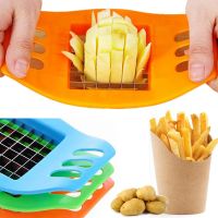 French Fry Potato Chip Cutter Stainless Steel Vegetable Fruit Carrot Chopper Chips Easy Cut Kitchen Tools Gadgets Accessories Graters  Peelers Slicers