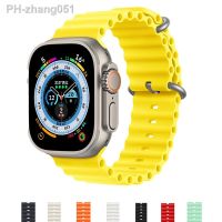 Ocean Strap for Apple Watch Band 49mm 44mm 40mm 45mm 41mm 42mm 38mm correa silicone bracelet iWatch series 7 6 4 5 3 se Ultra 8