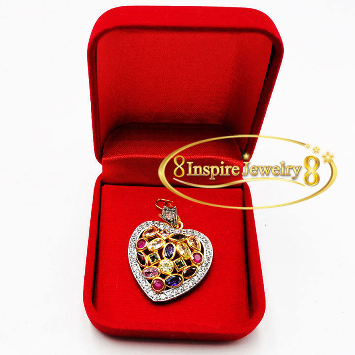 ap45-ap53-inspire-jewelry-จี้เพชร-พลอย-เข็มกลัด-งานแฟชั่นสวยงามมาก-ปราณีต-งานจิวเวลลี่-ไม่ลอกไม่ดำตัวเรือนหุ้มทองแท้-100-24k