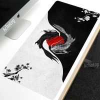 Tai Chi Fish Computer Mousepad Gaming Keyboard Mat XXXL Desk Mat Office Mouse Pad Tapis de Souris Large Mouse Mat Waterproof Rug