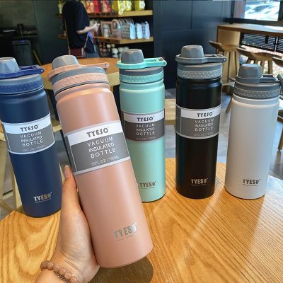 Portable Insulation Thermos Bottle Double Walled Vacuum Flasks Keeps Hot &amp; Cold Stainless Steel Water Bottle Sport Thermal MugTH
