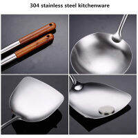 Y2304 Stainless Steel Frying With Rosewood Handle and Extended Chef Special Frying