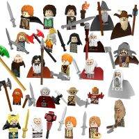 นายทหาร MOC LOTR เอลฟ์ Orcs กองทัพเกราะคุ้มกันคนแคระนักรบอาร์เชอร์อัศวินยุคกลางบล็อกตัวต่อของเล่นเด็กอิฐ