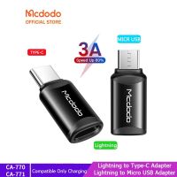 ۞✕☜ Mcdodo สายฟ้า เป็นประเภท C แปลง 3A รวดเร็วชาร์จสายฟ้าเพื่อ Micro USB สําหรับสายฟ้า iPhone