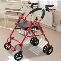 รับประกัน 3 ปี รถเข็นผู้ป่วย walker ช่วยเดิน รถเข็นผู้สูงอายุ Rollator รถเข็นผู้ป่วยหัดเดิน พับเก็บได้ wheelchairรถเข็นผู้ป่วย walker ช่วยเดิน รถเข็