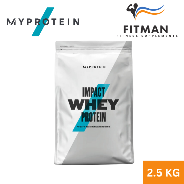 MyProtein Impact Whey Protein Cookies Cream (2.5KG) Lazada