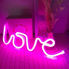 Slardar Good Vibes Only Neon Signs for Wall Decor, Pink Neon LED Night  Lights Reusable for Bedroom Dorm Girl Caves Living Room Beer Bar Game Room