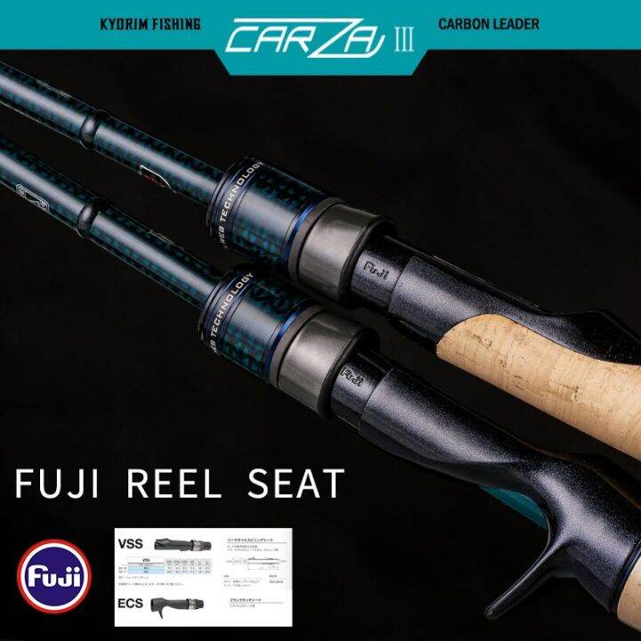 Kyorim CARZA3 LURE ROD 2 Sections TORAYCA CARBON+SPECIAL X FUJI K GUIDE