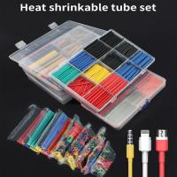 Thermoresistant Tube heat shrink tubing kit Termoretractil Heat shrink tube Assorted Pack diy insulation for cables shrink wrap