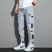 ผู้ชายวิ่งจ๊อกกิ้งวิ่งกางเกงผู้ชายกีฬา Joggers กางเกงฝึกอบรมกางเกงขายาวยิมฟิตเนสกางเกง Trackpants กางเกงคาร์โก้หลวมกีฬา5XL...