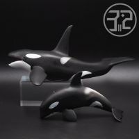 （READYSTOCK ）? Killer Whale Baby Tiger Whale 88043 88618 Collecta I, You, He Simulation Ocean Animal Model Toys YY