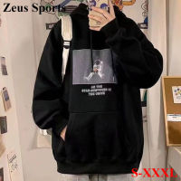 Zeus Sports เสื้อกันหนาว ผู้ชาย เสื้อกันหนาว ผช เสื้อแขนยาวชาย เสื้อฮู้ด เสื้อยืดผู้ชาย ZS22081801