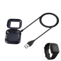 【ขอบคุณ】สำหรับ Fitbit Versa 2 USB สมาร์ทวอชสายชาร์จแบตเตอรี่ความยาว: 90ซม.