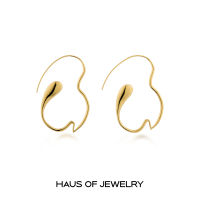Haus of Jewelry - EVER L Earrings ต่างหูเงินแท้ 925