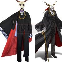 เจ้าสาว Magus โบราณ Mahoutsukai no Yome Elias Ainsworth เครื่องแบบคอสเพลย์ฮาโลวีนชุดพร้อมหน้ากากทําเองทุกขนาด