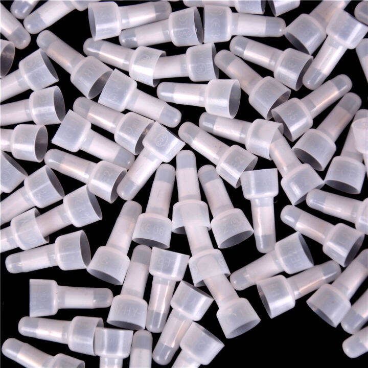 [kuzhina] 100pcs Closed End Crimp Caps Electrical Wire Terminals