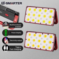 ∏✿■ Multi-functional Portable Charging Floodlight Buit-in Battery LED Working Light Emergency Strong Warning Light