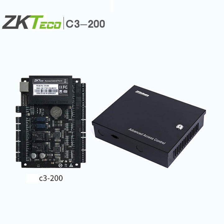 ZKTeco C3-200 Access Control Board IP-based Door Access Control Panel ...