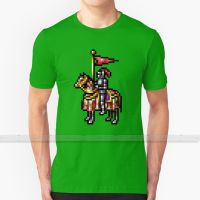 Heroes Of Might And Magic Knight Retro Pixel Dos Game Fan Shirt For Men Women T Shirt Print Top Tees 100% Cotton Cool T Shirts XS-6XL